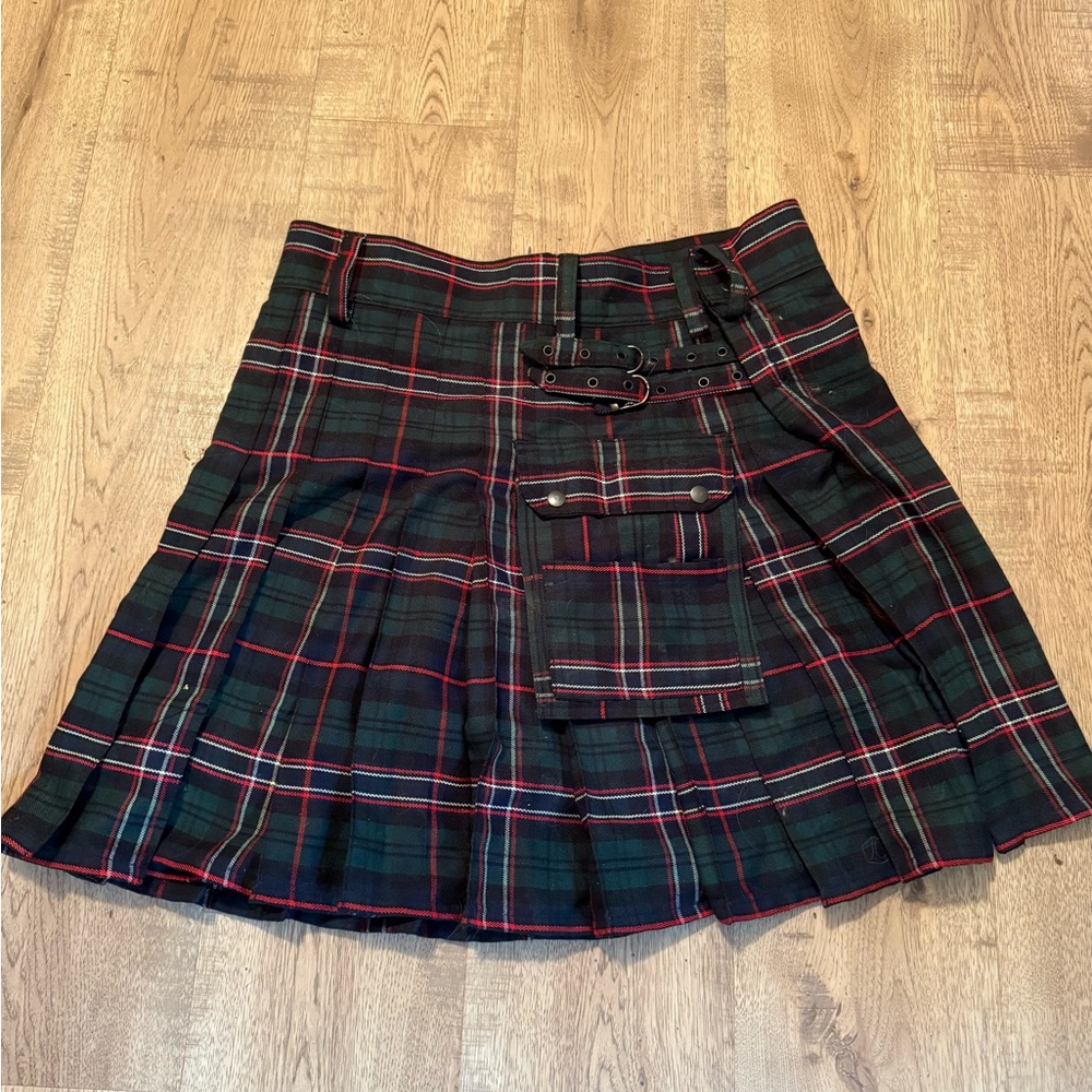 UT Kilt Size 40 Waist Unisex Fall Scottish Tartan Ralph Lauren